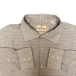 Brooks Brothers X Thomas Mason Luxury Shirt Collection SLIM  17-3 Soho‎ Fit